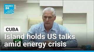 Cuba begins releasing prisoners and confirms US talks as island's energy crisis intensifies