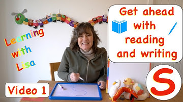 s | Phonics: Phase 2 - Read, write and use ‘s’ -  VIDEO 1