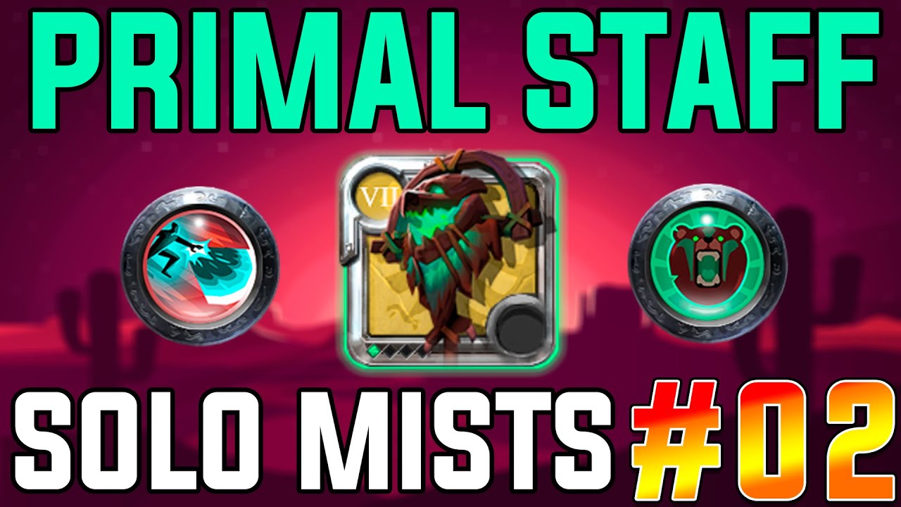 PRIMAL STAFF IN MISTS #02 | Albion Online PvP