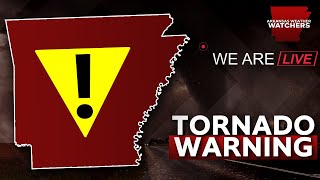 LIVE - Tracking Severe Weather Tornadoes in Arkansas