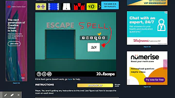 Level 20 Walkthrough for 40x Escape on coolmathgames.com