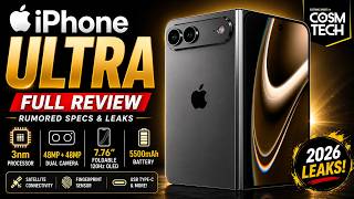 iPhone Ultra – Full Specifications, Features, Price &amp; Everything You Need to Know! #cosmtech #apple 