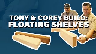 FLOATING SHELVES FOR WALL BUILD | EASY DIY by Weekend Warriors Home Improvement Show 228 views 1 year ago 12 minutes, 57 seconds