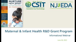 NJ Research & Development Incentives: CSIT's Maternal and Infant Health R&D Grant Program