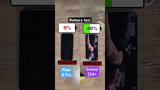 Google Pixel 8 Pro vs Galaxy S24+ battery test