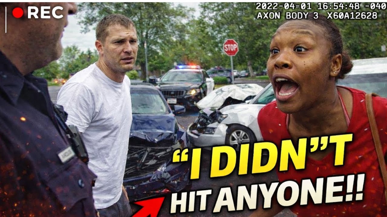 She Blew the Stop Sign, Totaled His Car - Then Tried to Deny Everything | Bodycam Footage