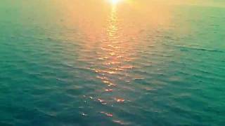 Very Rare Sun Set Moment (Red Yellowish), Direct Straight View.avi