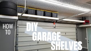 As a part of my garage makeover i show how to install strong hanging
storage shelves above and around either side the door reclaim
wasted...