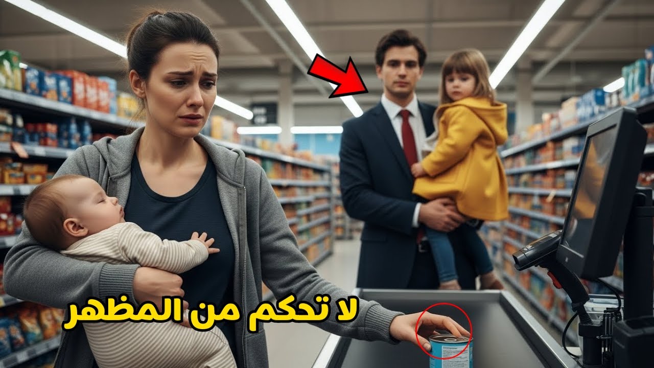 أعادت حليب طفلتها لأنها لا تملك ثمنه… ما فعله مليونير غيّر حياتها للأبد