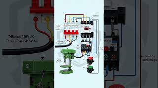 Mastering motor control starts with understanding every wiring ⚡ connection#youtube #threephasemotor