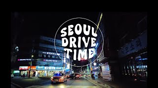 Seoul City Night Drive Chill Lofi Music 4K POV