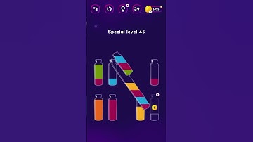 Get Color (Water Sort Puzzle) Special Level 45