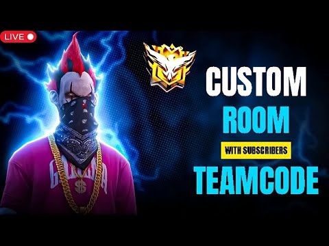 🔴 LIVE 🚀 Rank Push + Custom Room With Subscribers || Free Fire Live ...