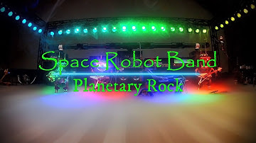 Space Robot Band - Planetary Rock