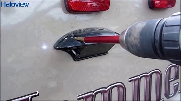 How to install Haloview digital backup camera on RV trailer or truck