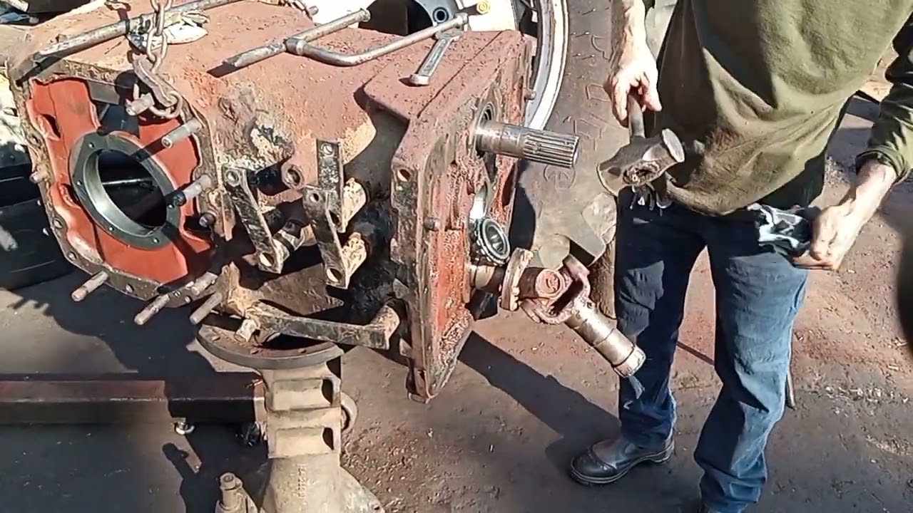 câmbio do valmet 980 em desmontagem passo a passo 🇧🇷