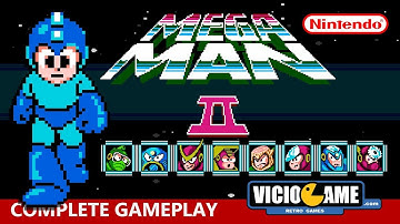 🎮 Mega Man 2 (Nintendo) Complete Gameplay