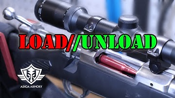 🦌🎯RIFLE 101: How to Safely Load and Unload a Bolt-Action Hunting Rifle #gunsafety #firearmtraining