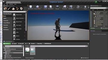 Fabrizio Banfi - Learn Unreal Engine 11 - Surface normal vector and automatic reimport