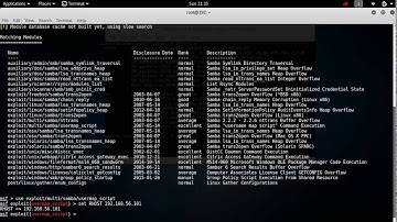 Hack Tutorial Kali Linux using Samba Exploit Metasploitable