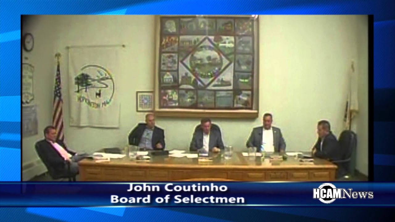 Board of Selectmen Discuss Open Fire Chief Position 121515 YouTube