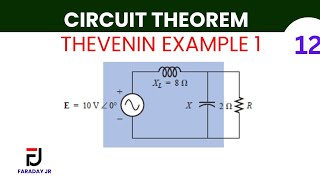 🟢 Thevenin’s Theorem | Example 1 Solved Step-by-Step ⚡📘 | Faraday Jr