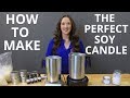 How to make soy candles diy candle making tutorial