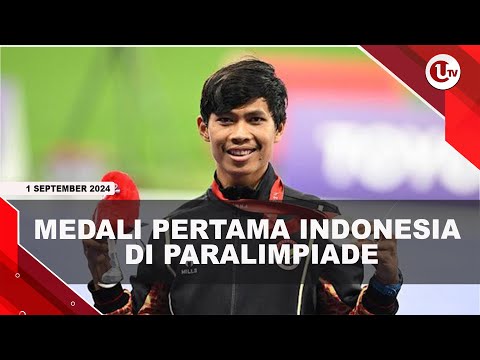 ATLET ATLETIK PARALIMPIADE INDONESIA SAPTOYOGO RAIH MEDALI PERAK | U-NEWS