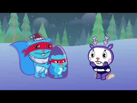 htf Happy Tree Friends Still Alive Loquendo SOy Santa Claus !TO be Claus ESpecial de Navidad