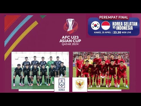 Timnas Indonesia vs Korea Selatan | AFC U23 Qatar 2024