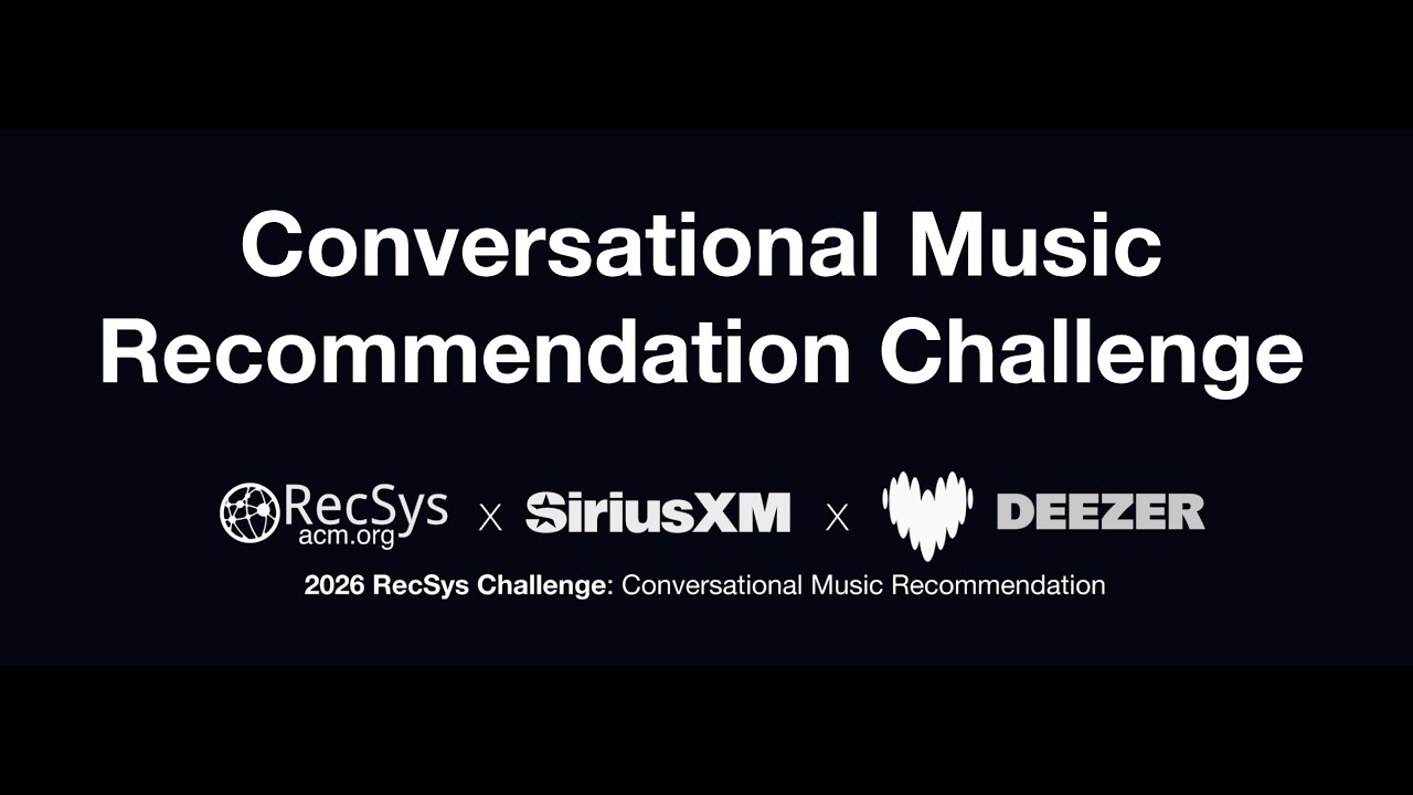 [ACM-Recsys 2026] Tutorial Session for the Music Conversational ...
