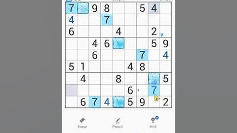 Sudoku Free Classic Puzzles Mobile | Daily Challenge Ice July 22, 2022