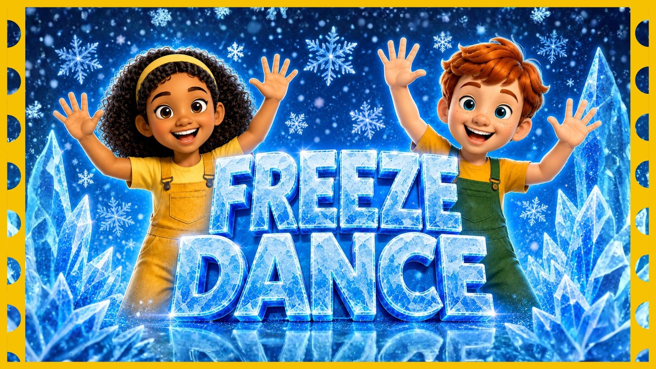 Freeze Dance Song for Kids | Earth Fire Wind Water ICE!… — Transcript