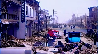 Los Angeles Earthquake 1933 | Remastered and in Color