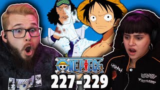 ONE PIECE - Episode 210-212226-227 (UNCUT REACTION)