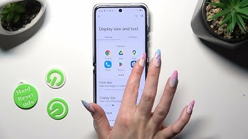 How to Change Font Size on Motorola Razr 40 Ultra - Adjust Text Size