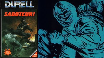 Saboteur [1985] ZX Spectrum Runplay