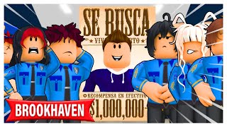 SOY EL CRIMINAL MÁS BUSCADO DE BROOKHAVEN - Roblox YoSoyLoki