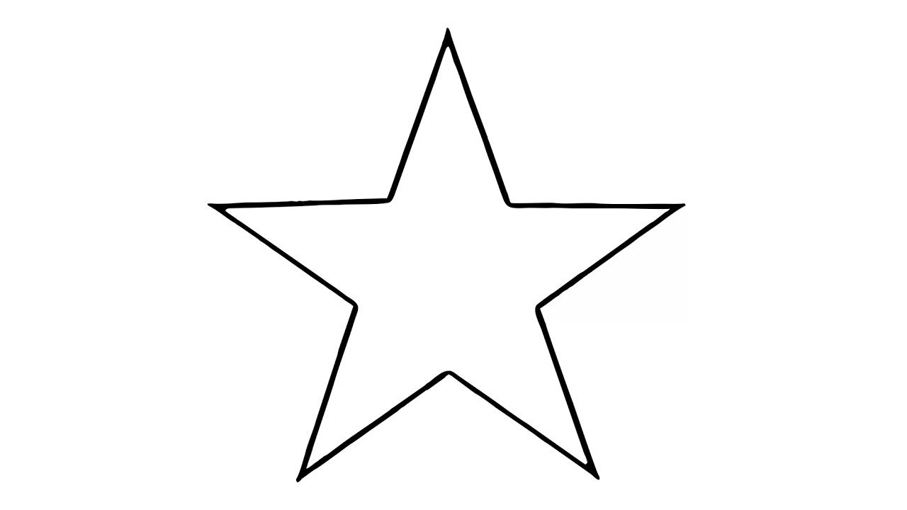 COMO DIBUJAR UNA ESTRELLA - YouTube