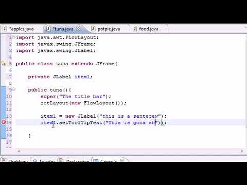 Java Programming Tutorial   51   GUI with JFrame