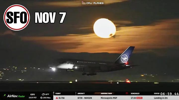 KSFO LIVE |  NOV 7, 2025 | SAN FRANCISCO INT AIRPORT  LIVE STREAM WEBCAM IRL