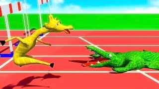 この世で最も狂ってて笑ってしまう運動会のゲーム「Wild Animal Sports Day」 screenshot 4