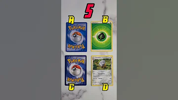 Can you spot the fake Pokémon card in under 5 seconds?⌚ #shorts #pokemoncards #pokemon #fake