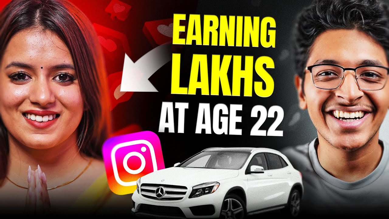 22 Year Old EARNING in Lakhs with Instagram 📱| Riya Upreti | Ishan Sharma