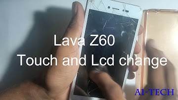 Lava z60 Touch Display change । lava z60 combo change । #A1Tech
