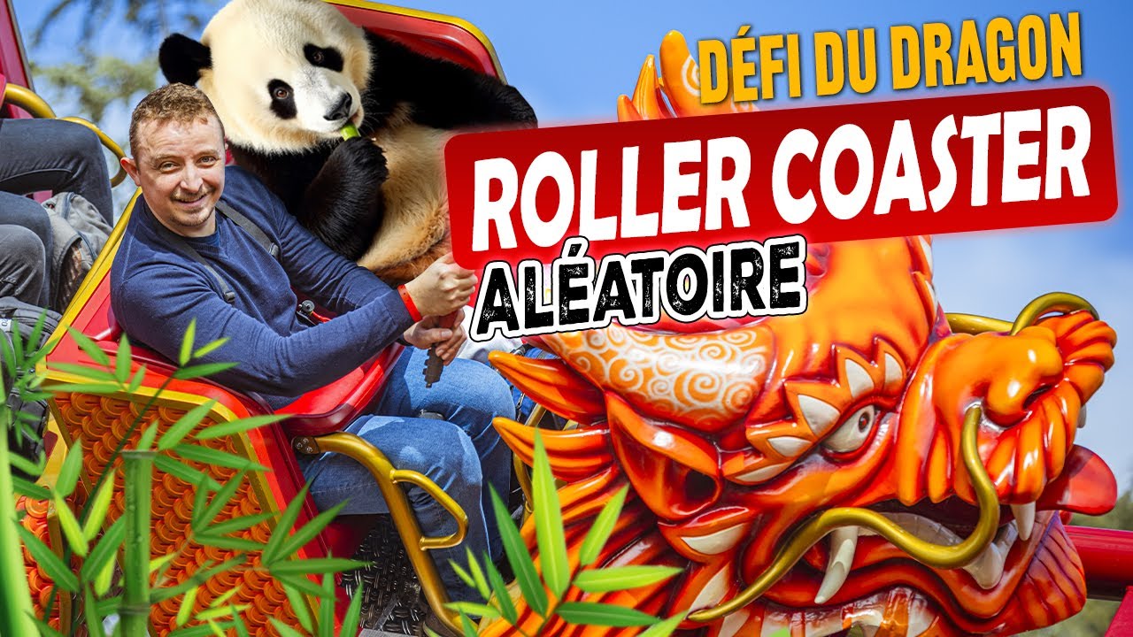 Le Dragon est de RETOUR au JARDIN d'ACCLIMATATION ! Le Défi du Dragon (Inauguration)