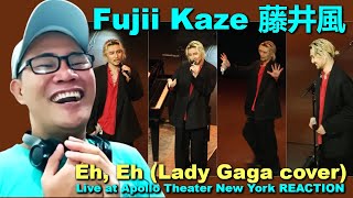 Fujii Kaze - Eh Eh (Lady Gaga cover) - Live at Apollo Theater New York REACTION