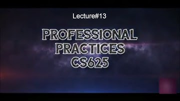 Lecture#13 "Moral, Social & Ethical issues with internet" CS625 Professional Practices in Urdu/Hindi