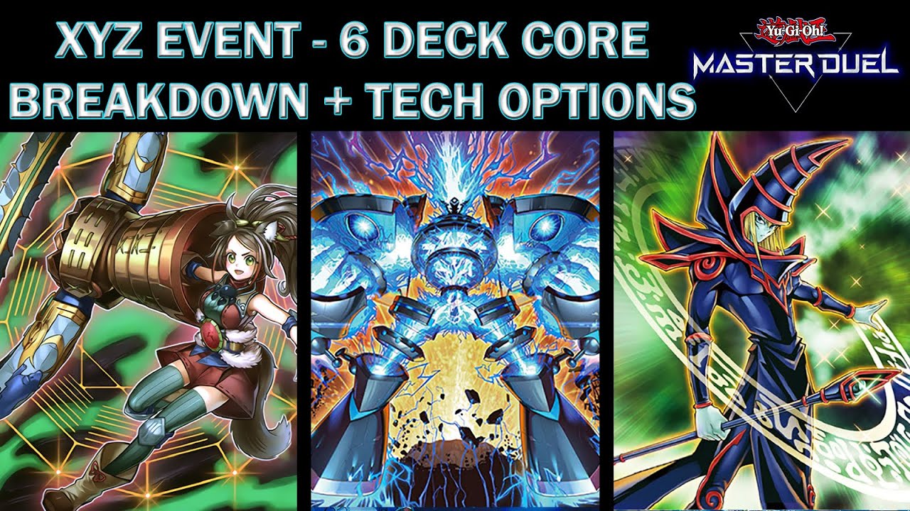 6 XYZ EVENT DECKS - BUDGET, TOP TIER, & SPICY OPTIONS - Yu-Gi-Oh ...