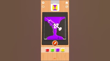 jelly dye 😍 All Gameplay with Android or IOS levels #short